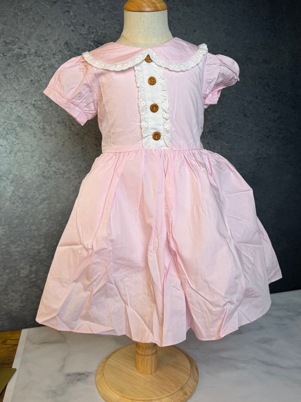 Only Little Once - Beautiful Pink Classic Dress - Party Dress Size 6 NWT